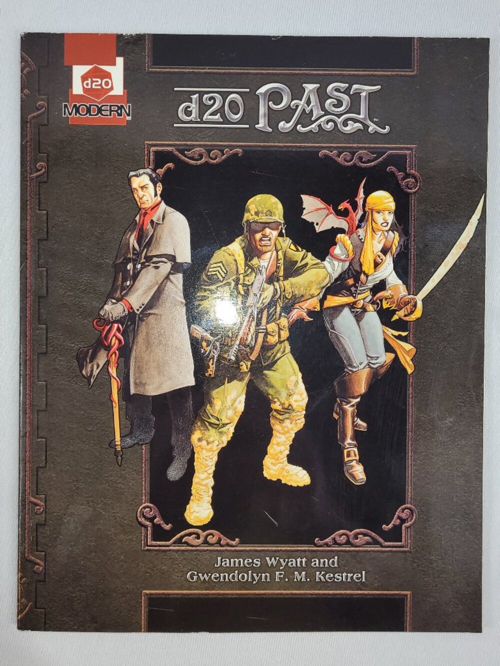 D20 Modern D20 Past Handbook RPG Softcover Game Book Manual